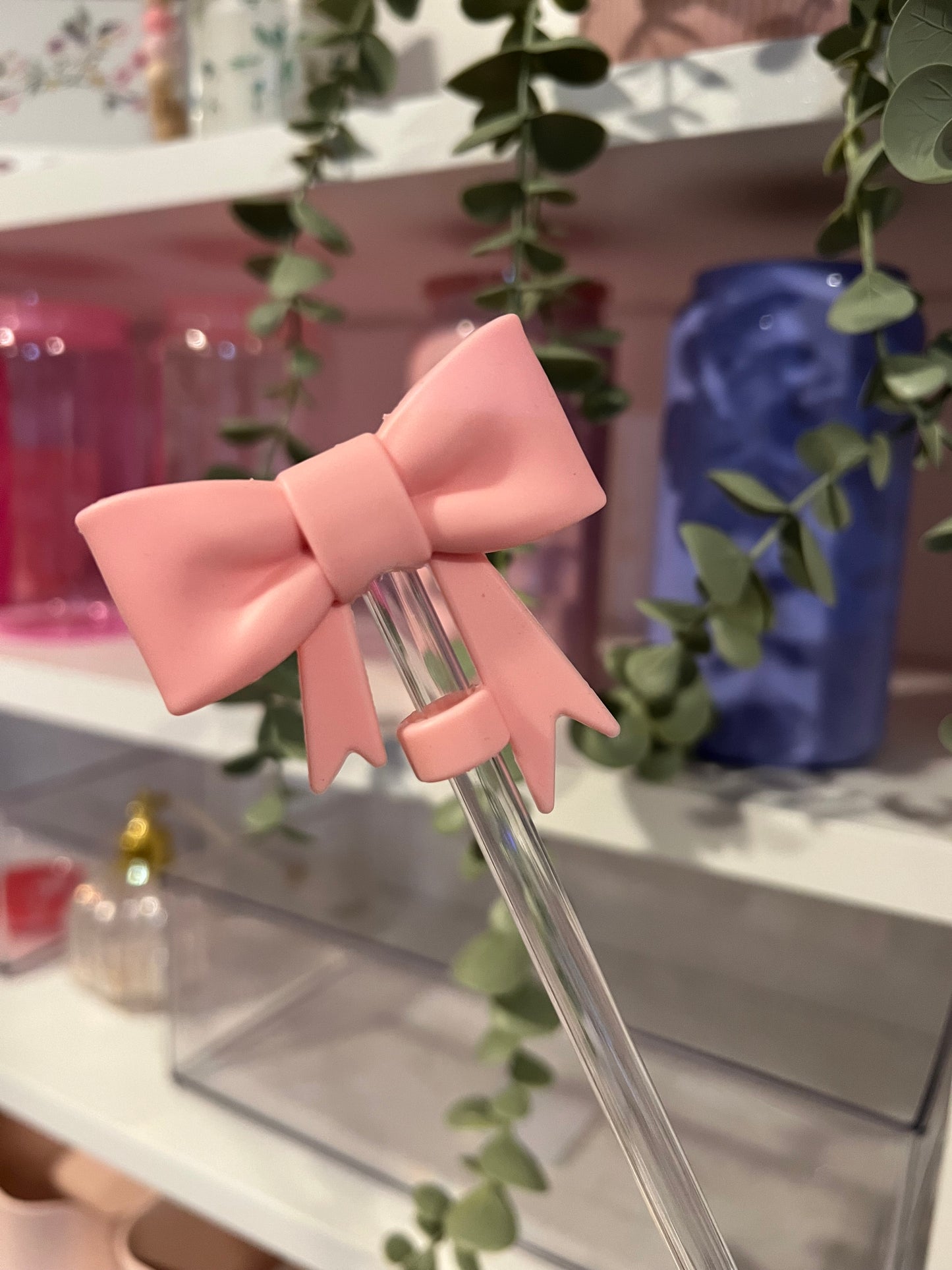 Bow Silicon Straw Covers