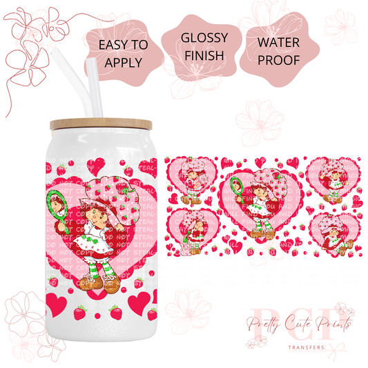 UVDTF Strawberry Hearts