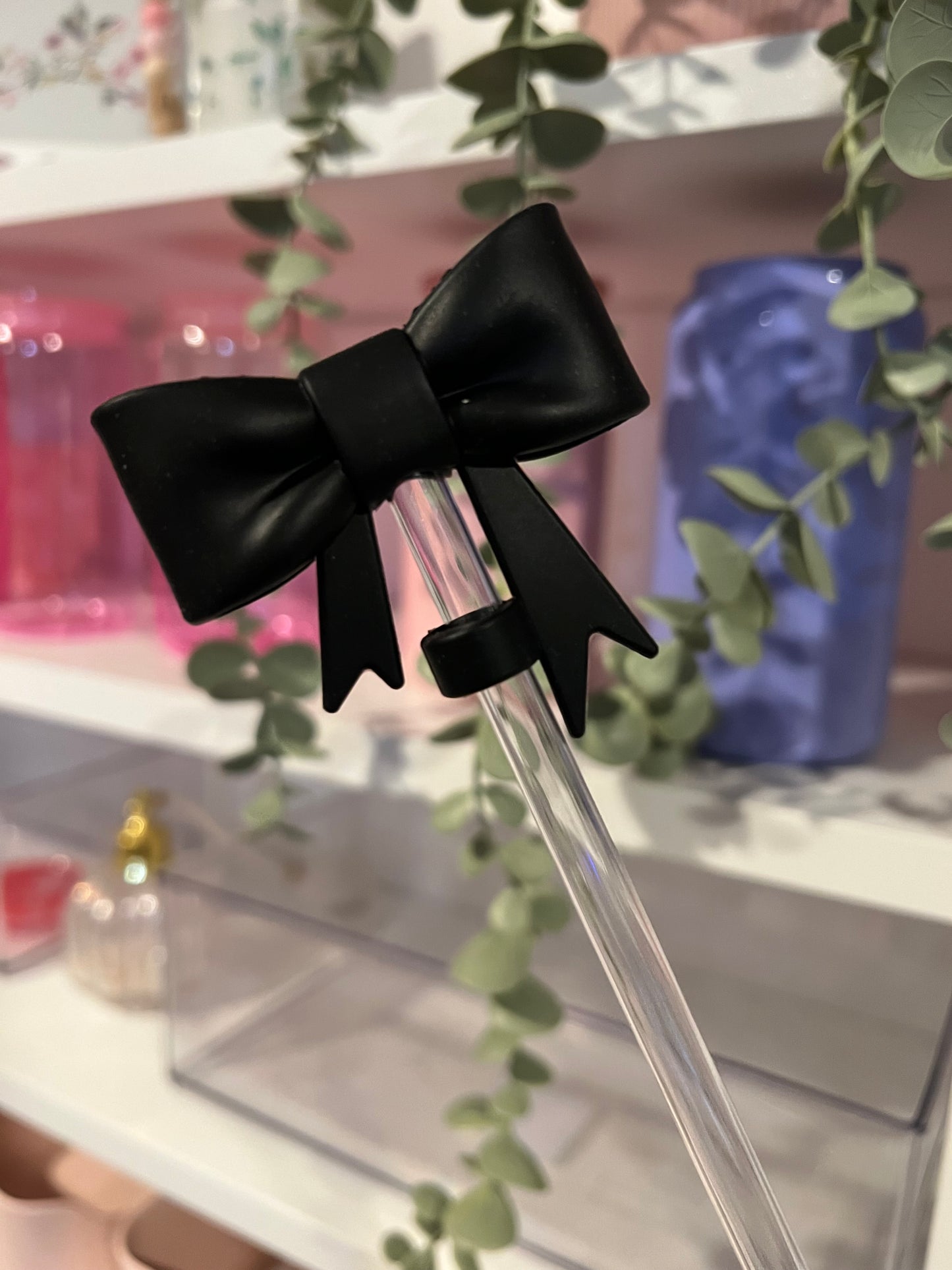 Bow Silicon Straw Covers