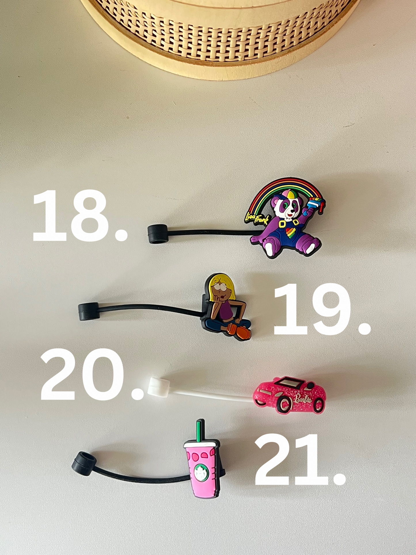 STRAW TOPPERS