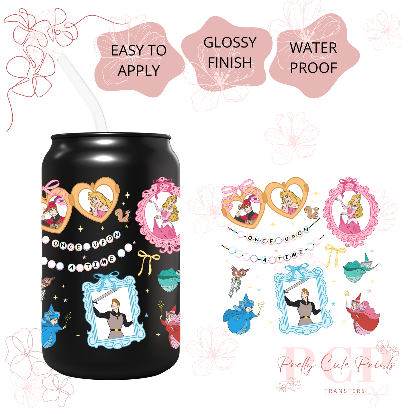 UVDTF Princess Frames Decal COLLECTION