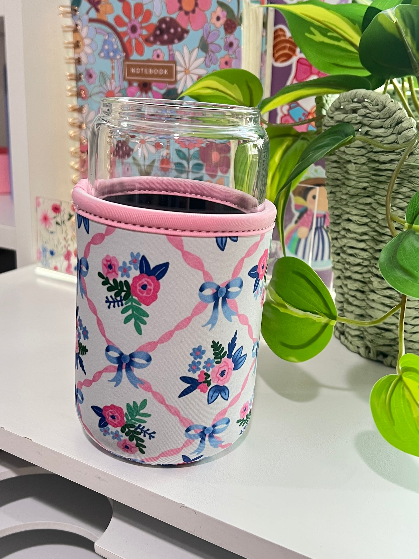 Pink Cup Sleeve