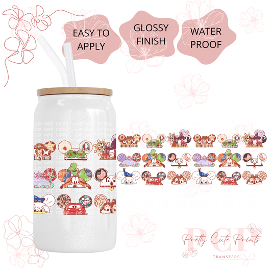 UVDTF Characters Hats