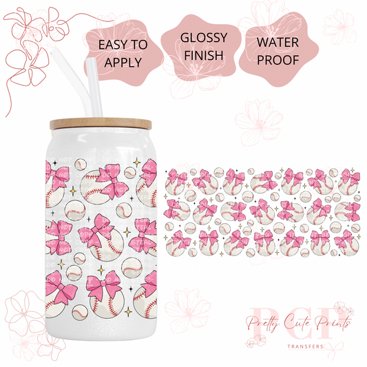 UVDTF Girly Baseballs