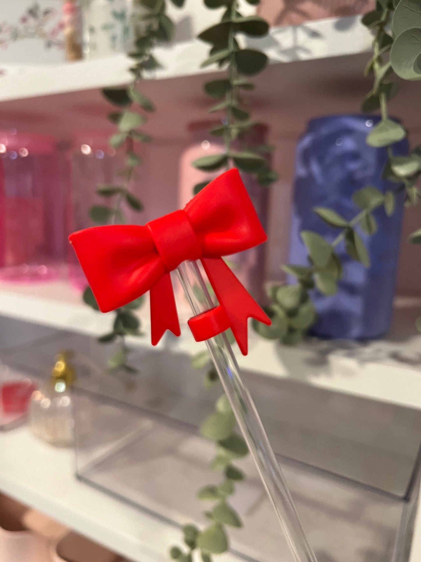Bow Silicon Straw Covers