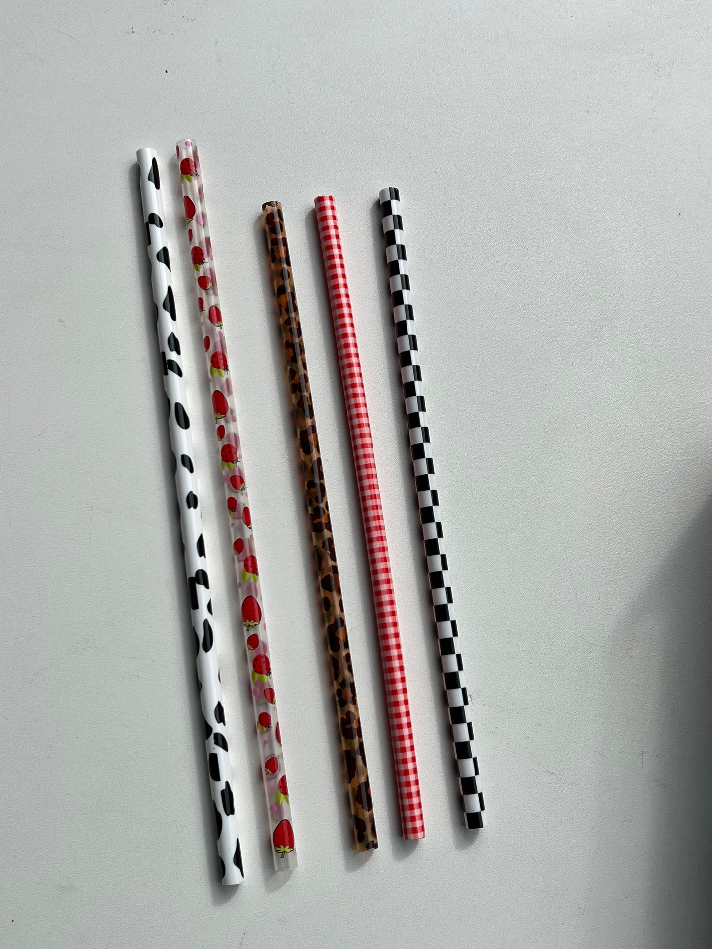Decotive Hard Plastic Straws