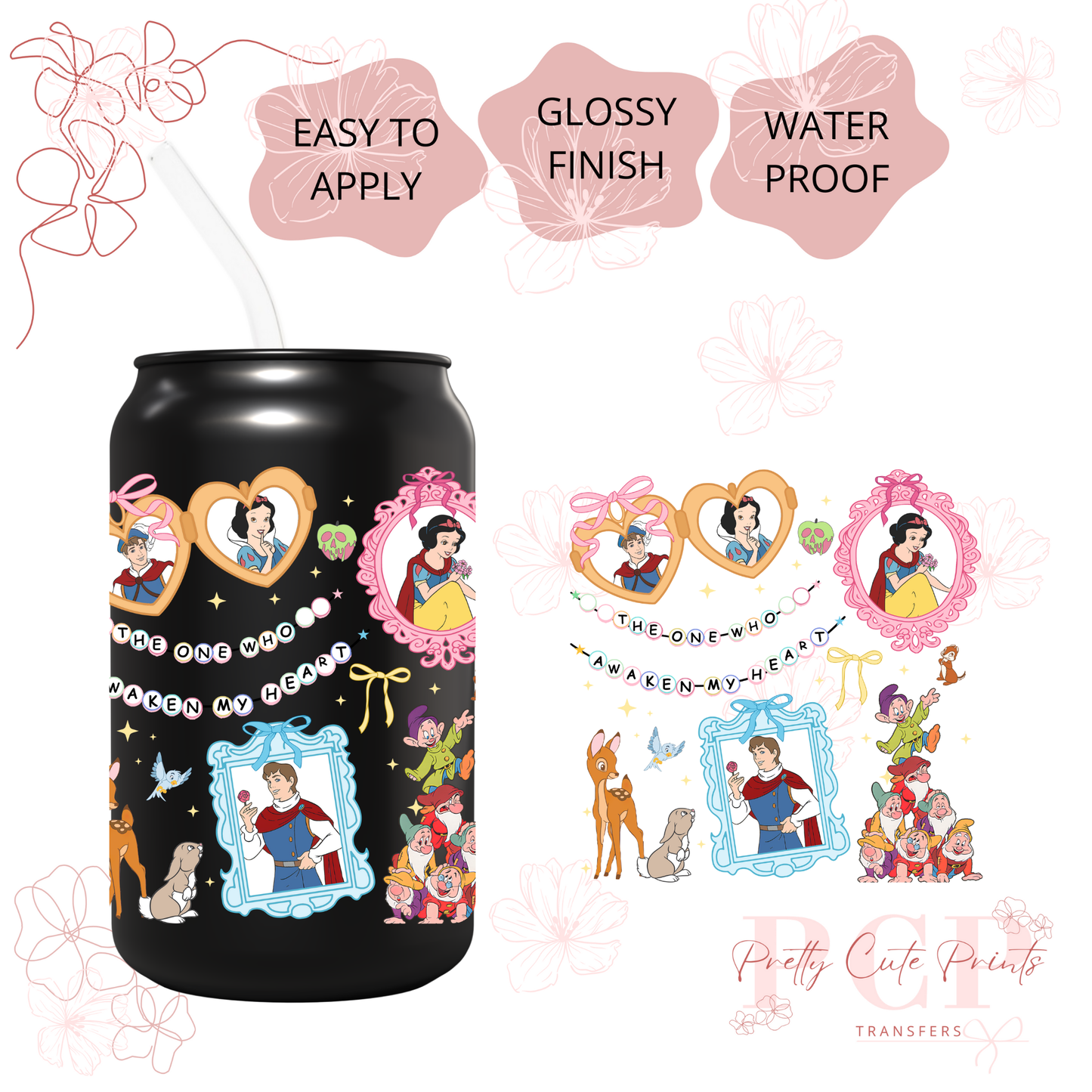 UVDTF Princess Frames Decal COLLECTION
