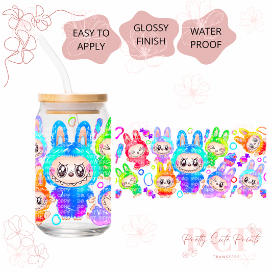 UVDTF Colorful Kawaii Monster Treats