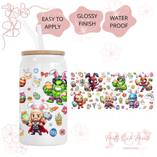 UVDTF Superhero Easter Hunt