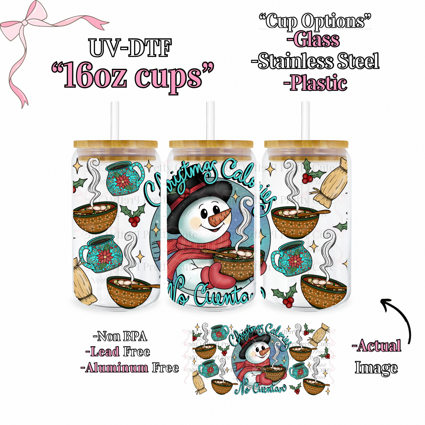16oz Libbey Cup UVDTF Wrapped 2269