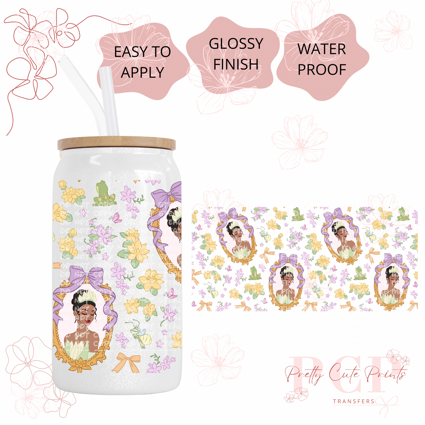 UVDTF Princess Frames Tiana