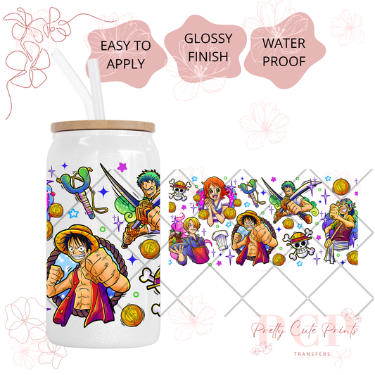 UVDTF Anime Straw Hat