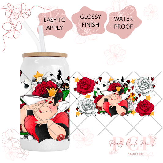 UVDTF Villian Floral Hearts Queen