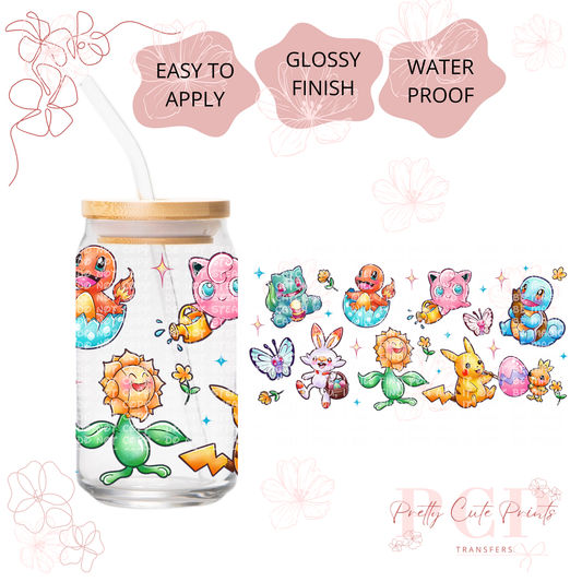 UVDTF Poké mon Easter