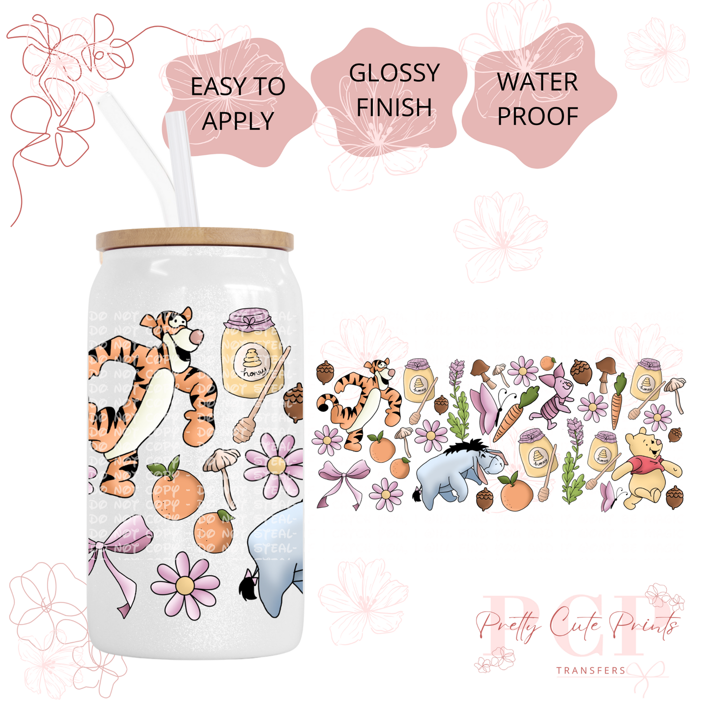UVDTF Spring Pooh and Friends