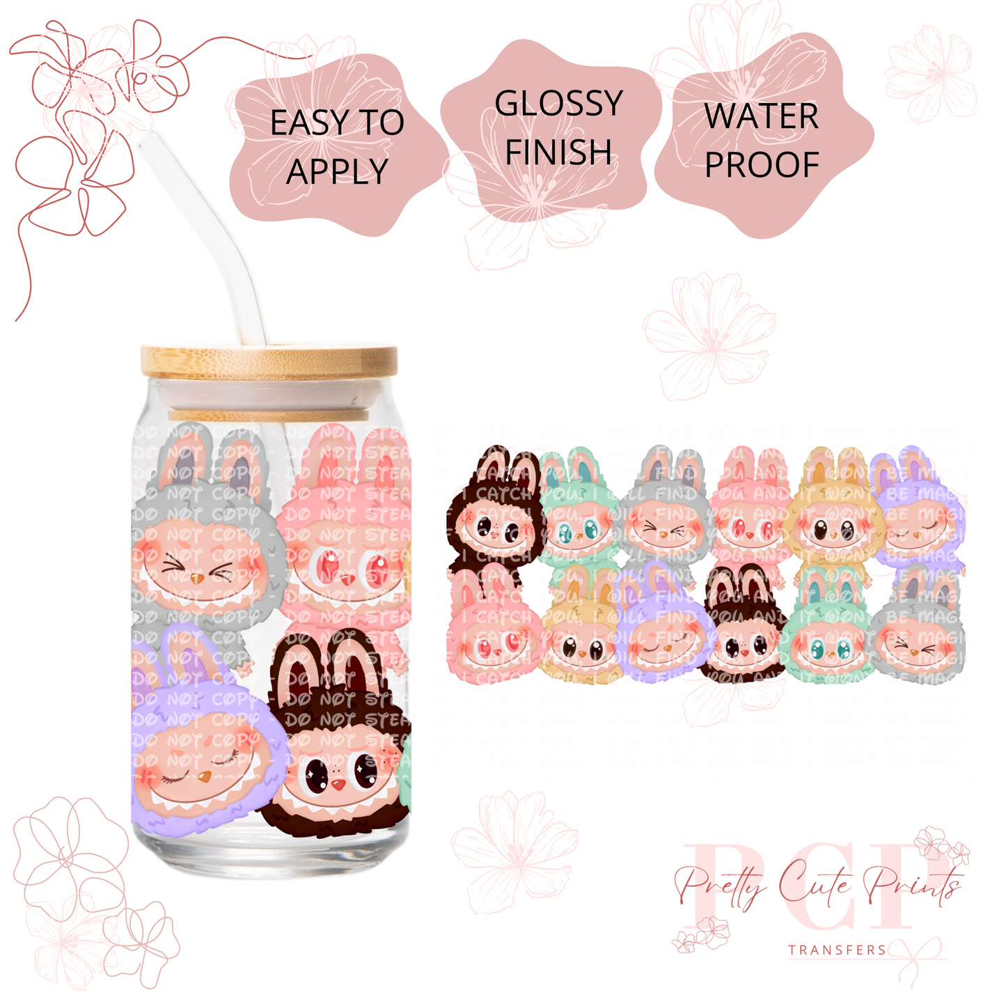 UVDTF Kawaii Monsters