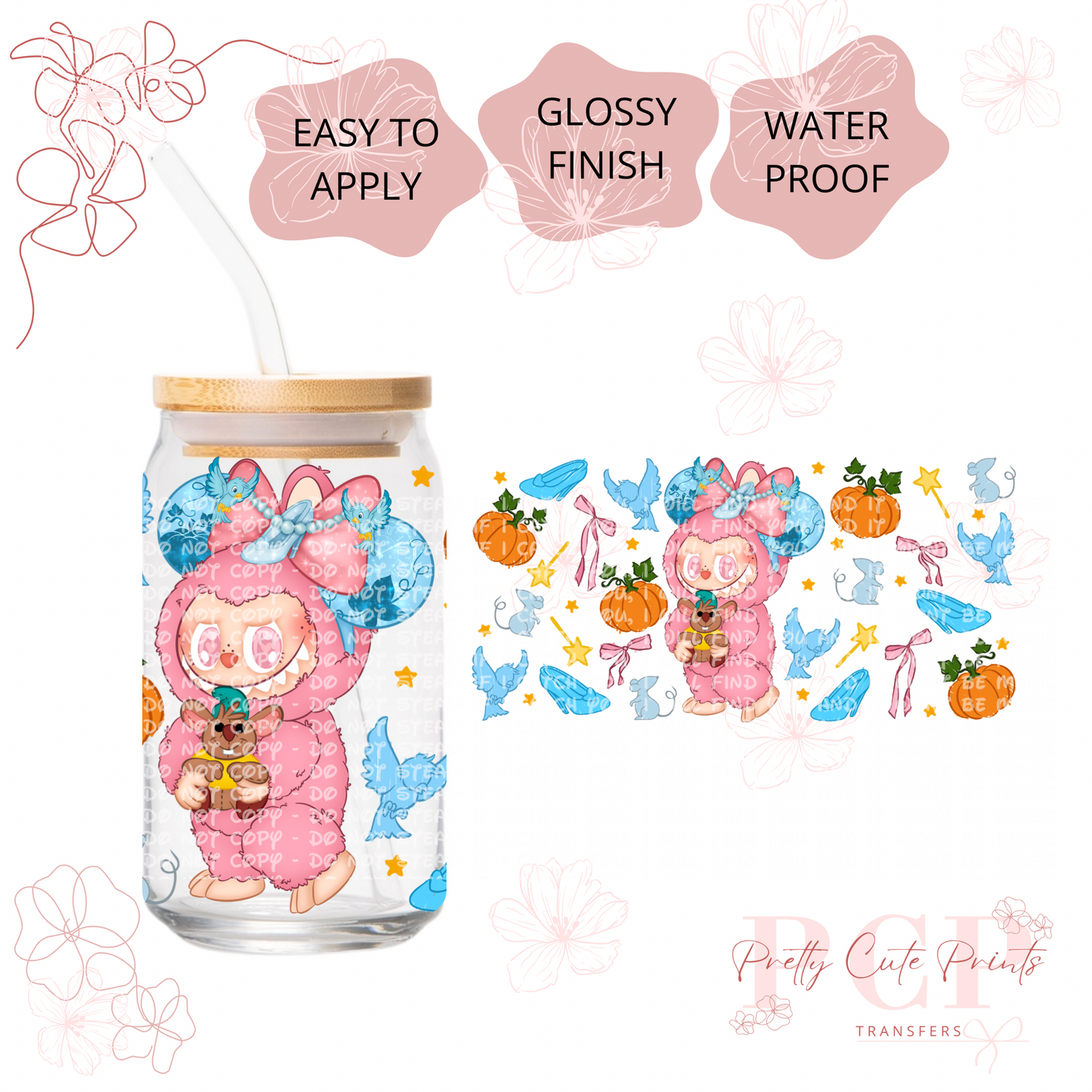 UVDTF Monster Kawaii Princess Cind