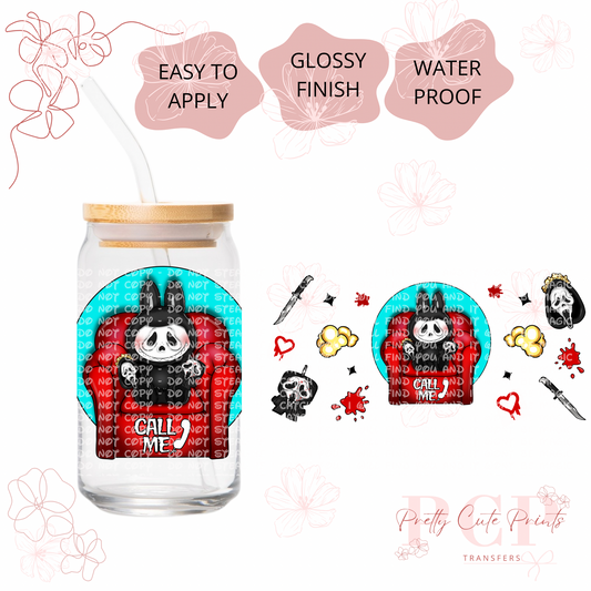 UVDTF Kawaii Monster Horror Popcorn