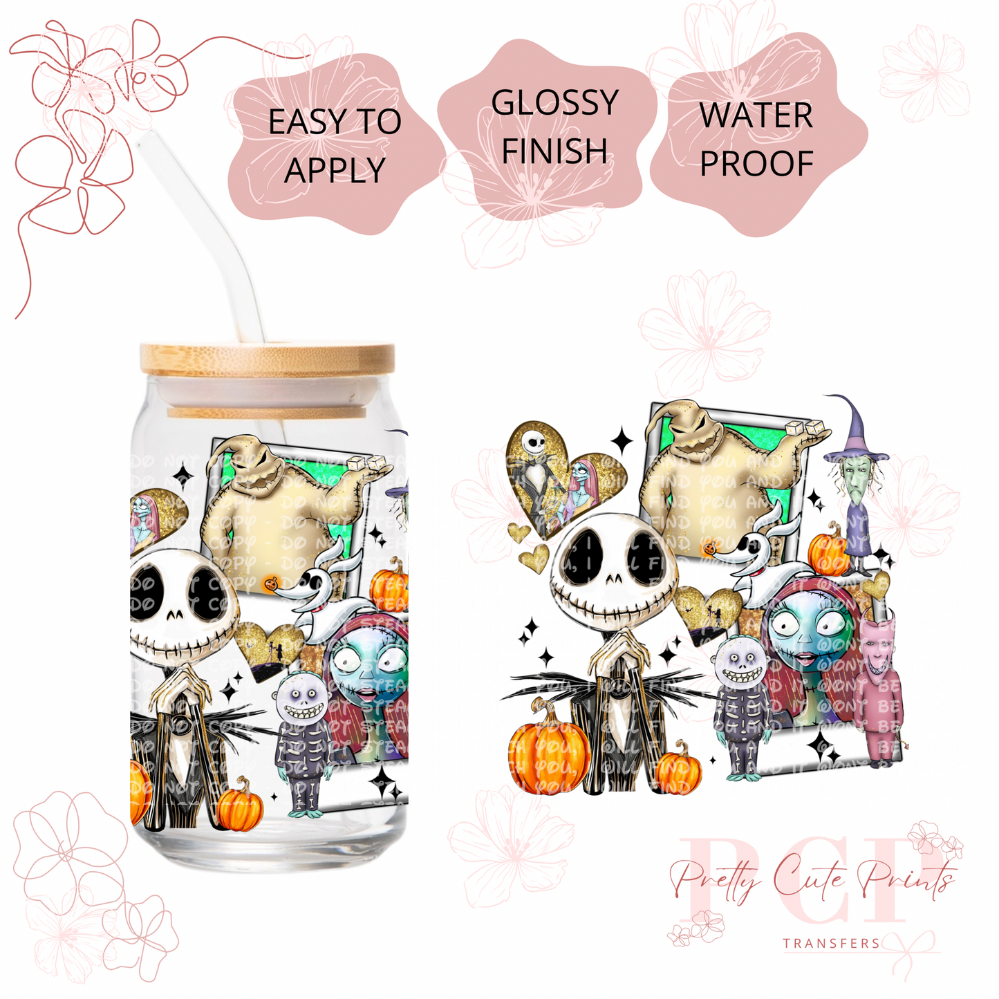 UVDTF DECAL Polaroid Characters Part 3