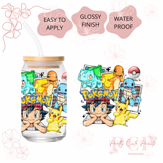 UVDTF DECAL Polaroid Characters Part 3