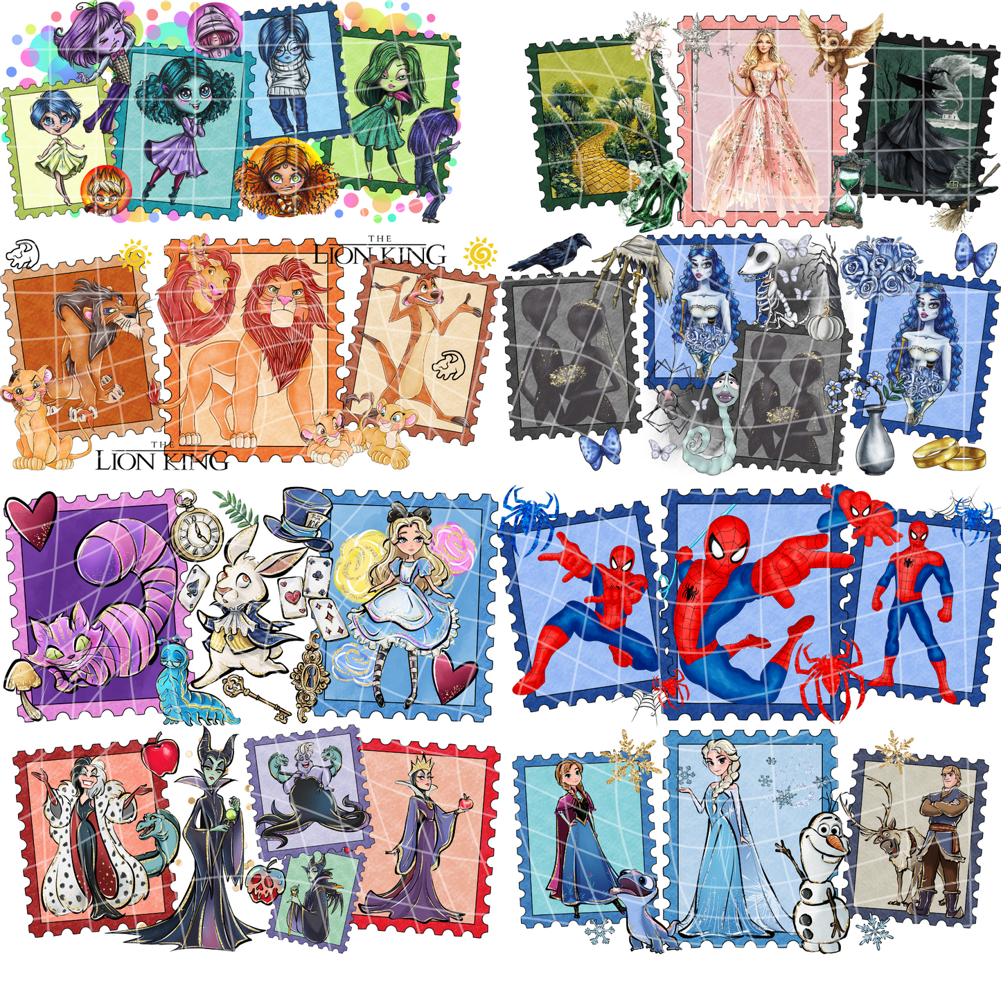 UVDTF Stamp Bundle