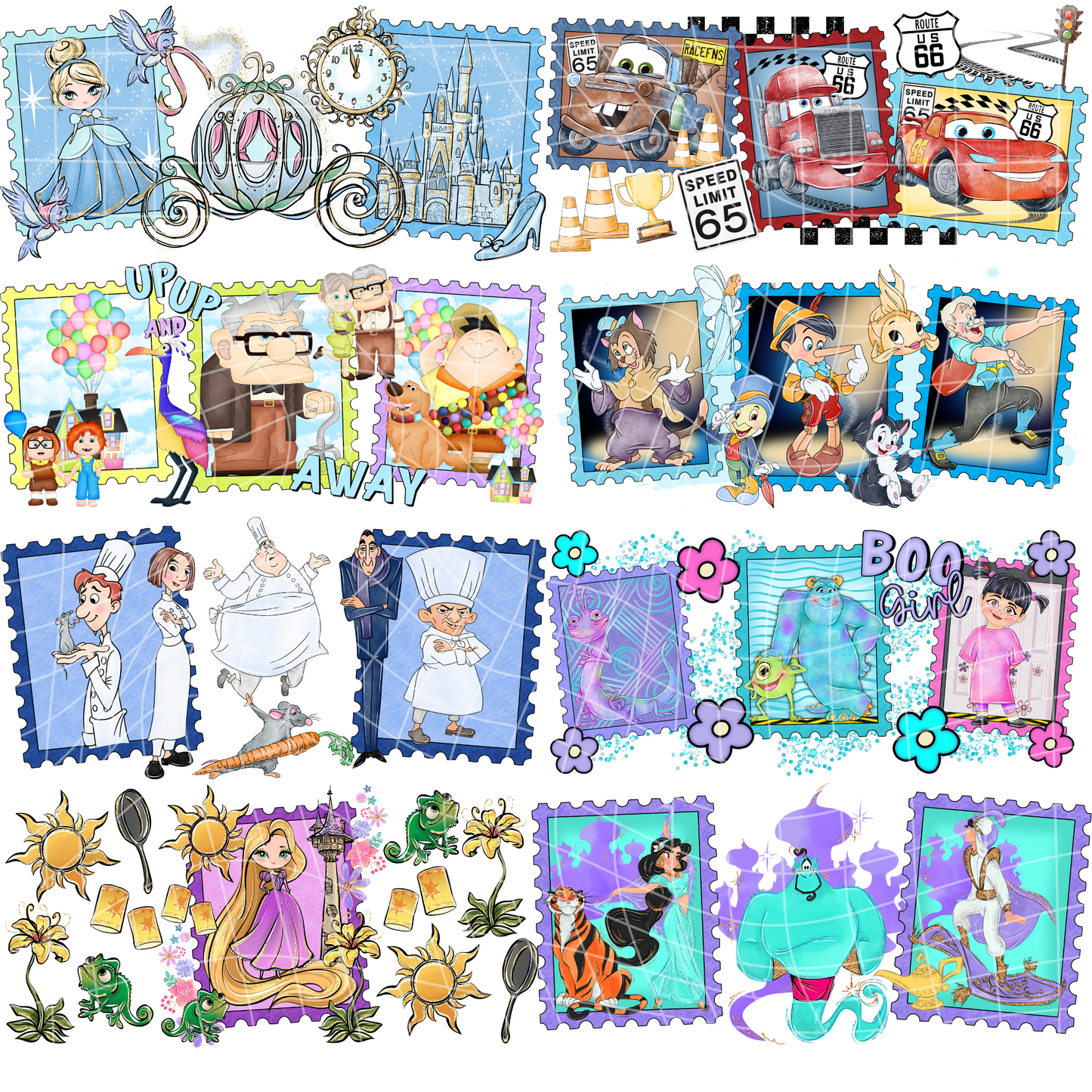 UVDTF Stamp Bundle