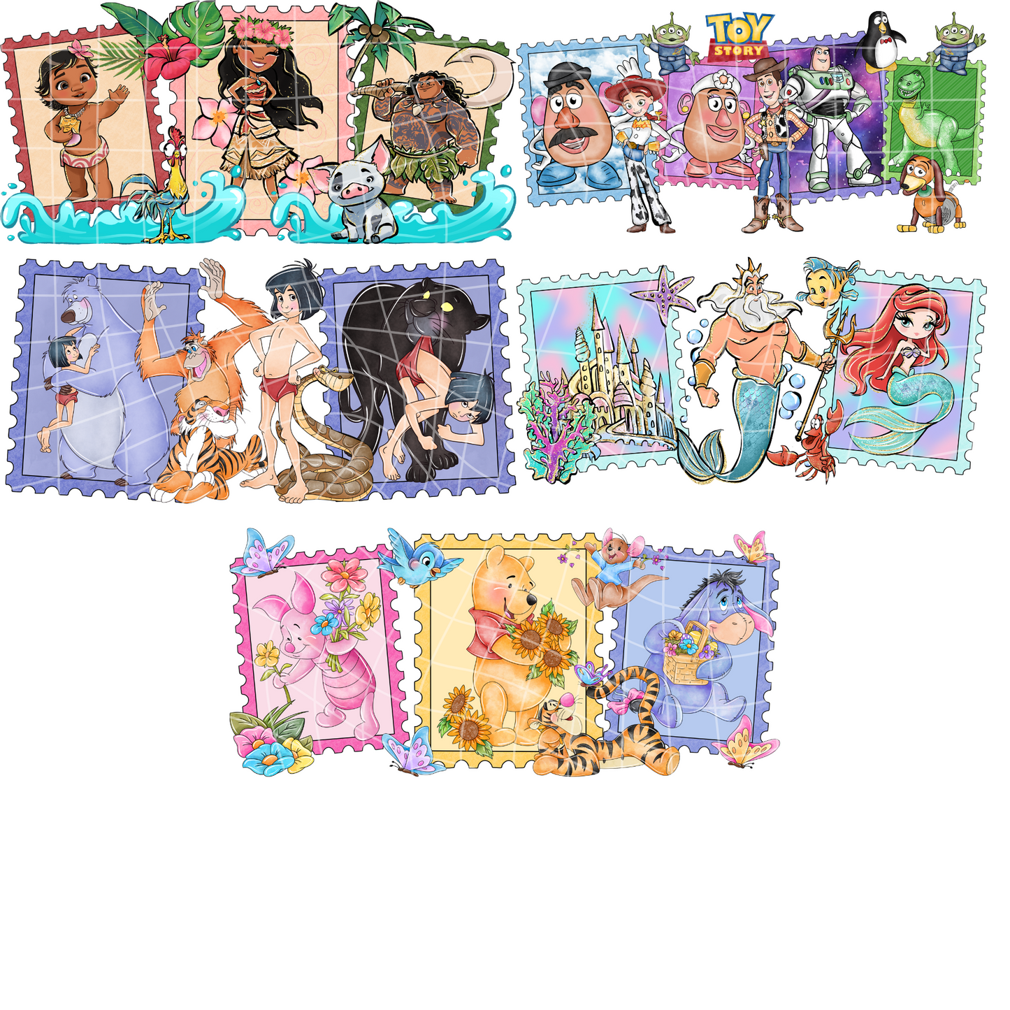 UVDTF Stamp Bundle