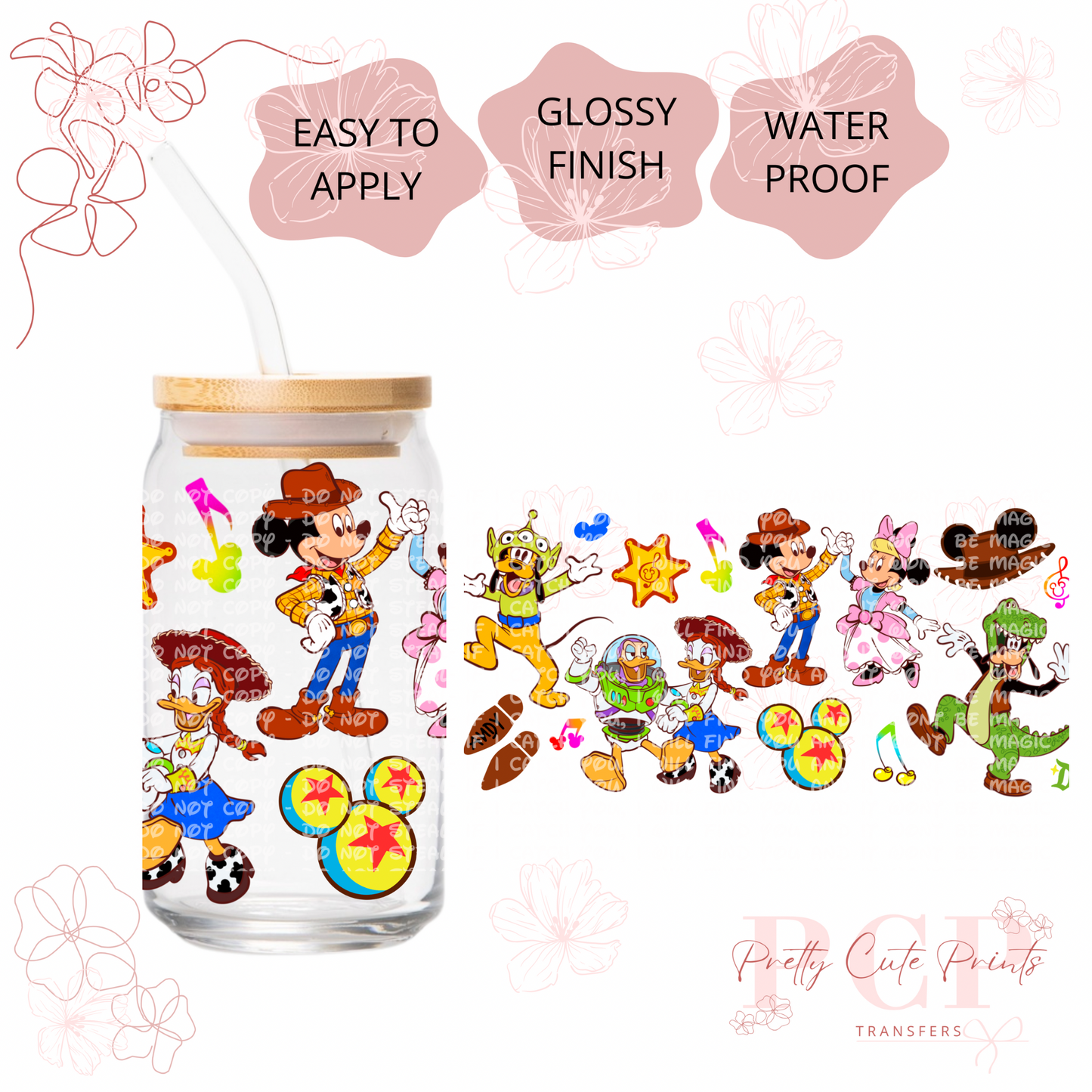 UVDTF Toy Friends