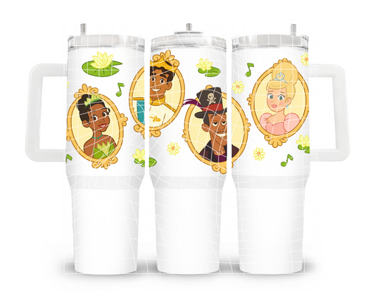 UVDTF 40oz Princess T Frames