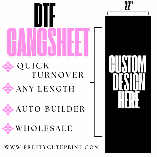 UV DTF GANG SHEET