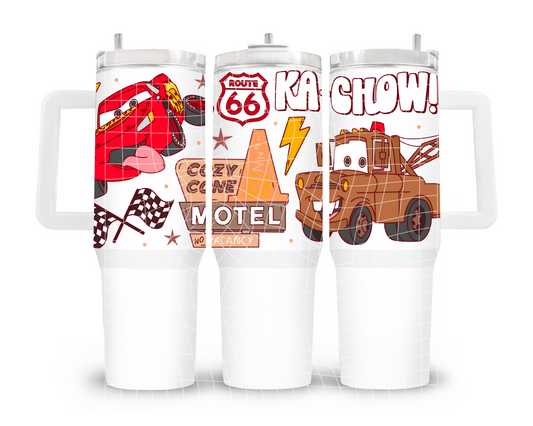 UVDTF 40oz Brown Cozy Cone