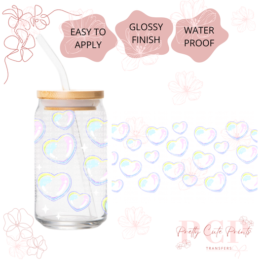 UVDTF Heart Bubbles