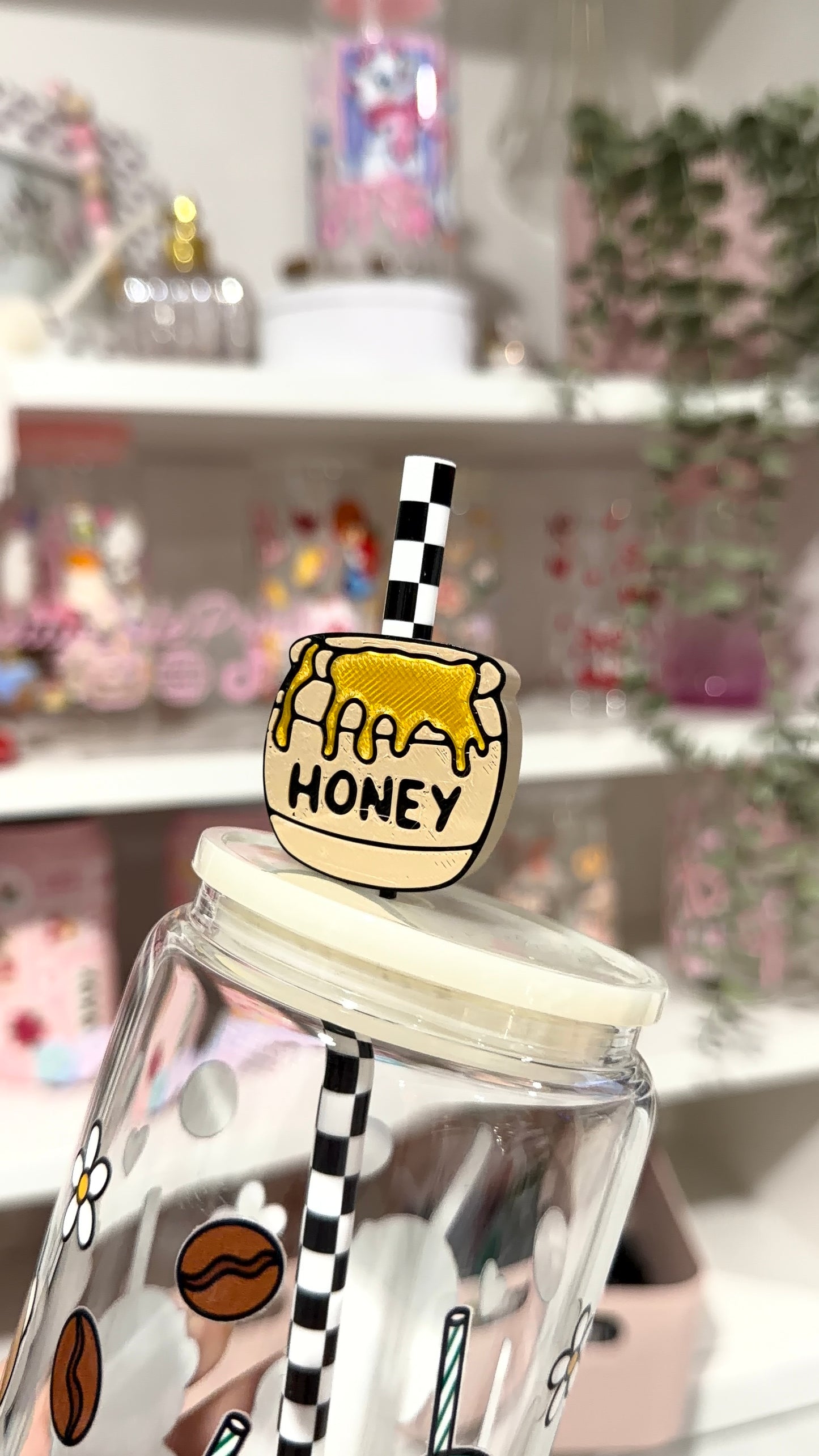 3D Printed Straw Toppers