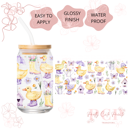 UVDTF Spring Ducks