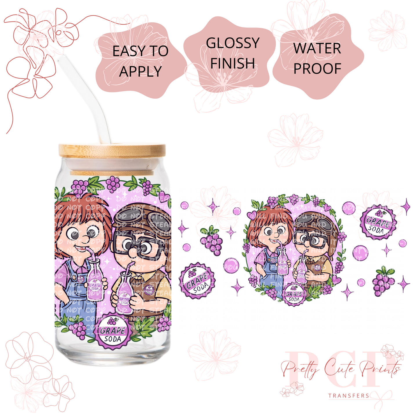 UVDTF Grape Soda