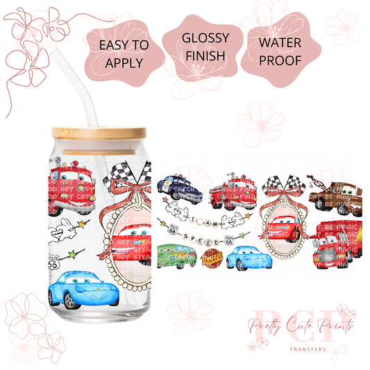 UVDTF Coquette Cars