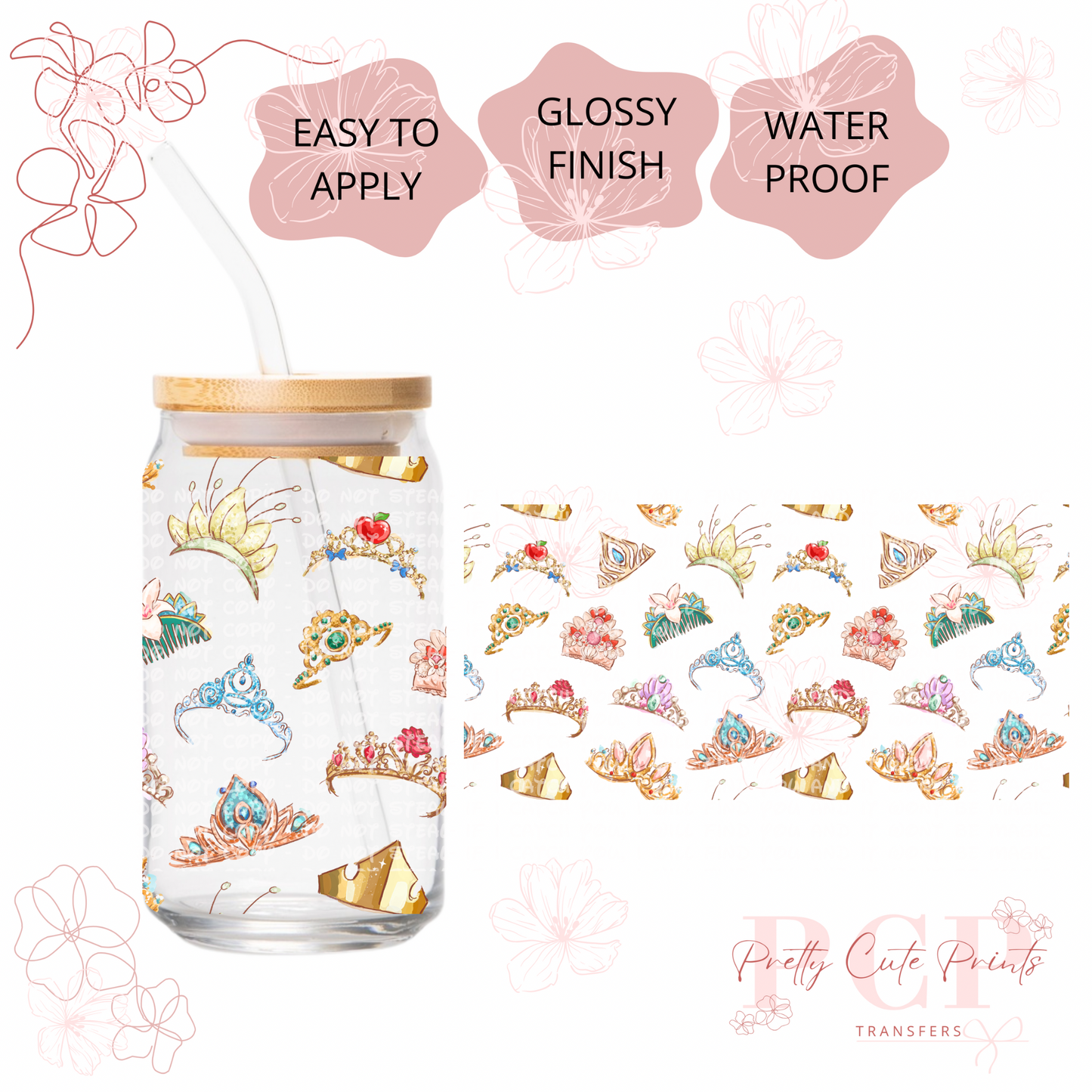UVDTF Princess Crowns
