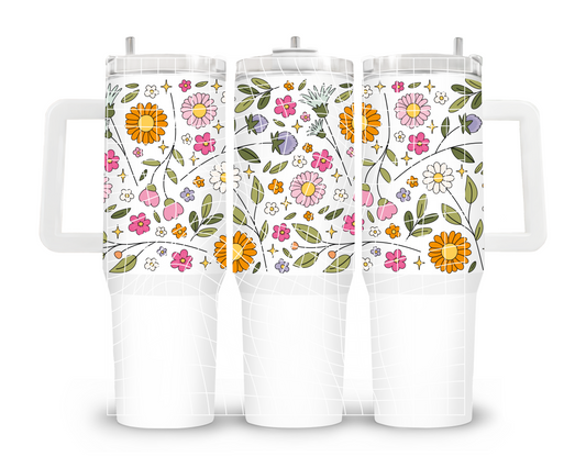 UVDTF 40oz Floral