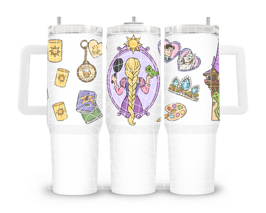 UVDTF 40oz Princess