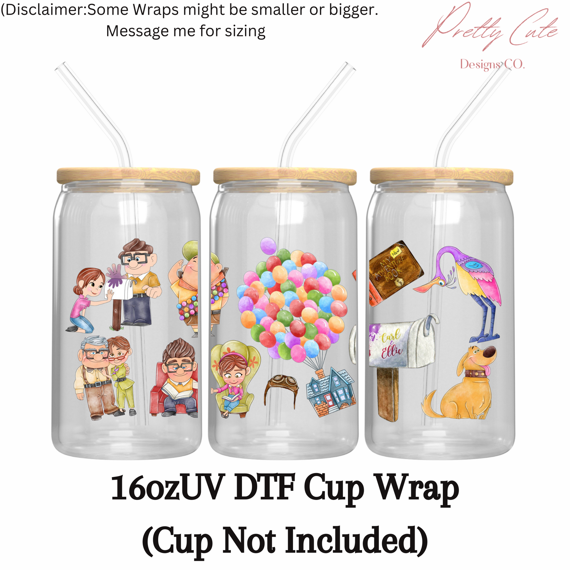 UV DTF Up Cup Wrap