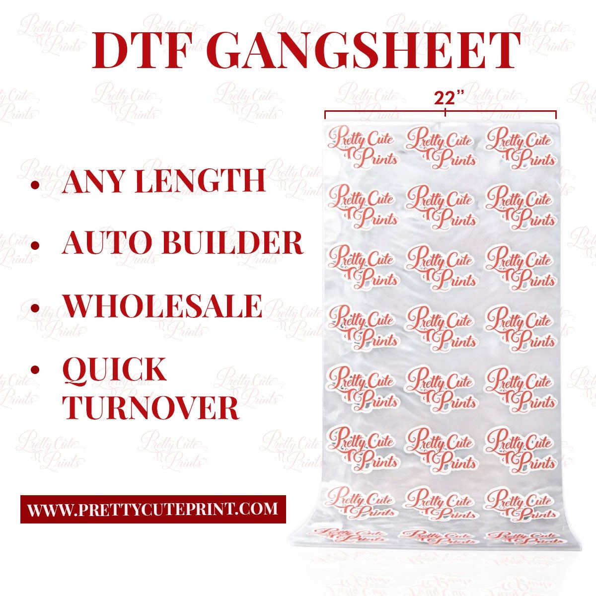 DTF GANG SHEET Upload File