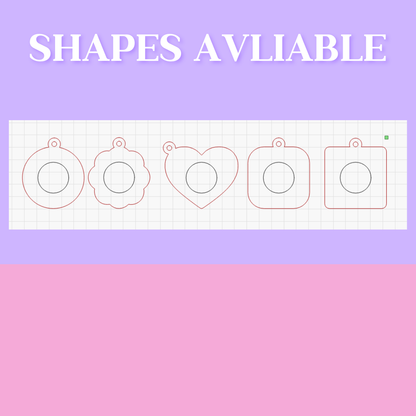 NFC Custom Acrylic Keychain