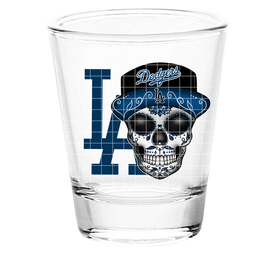 UV DTF Shot Glass LA DG