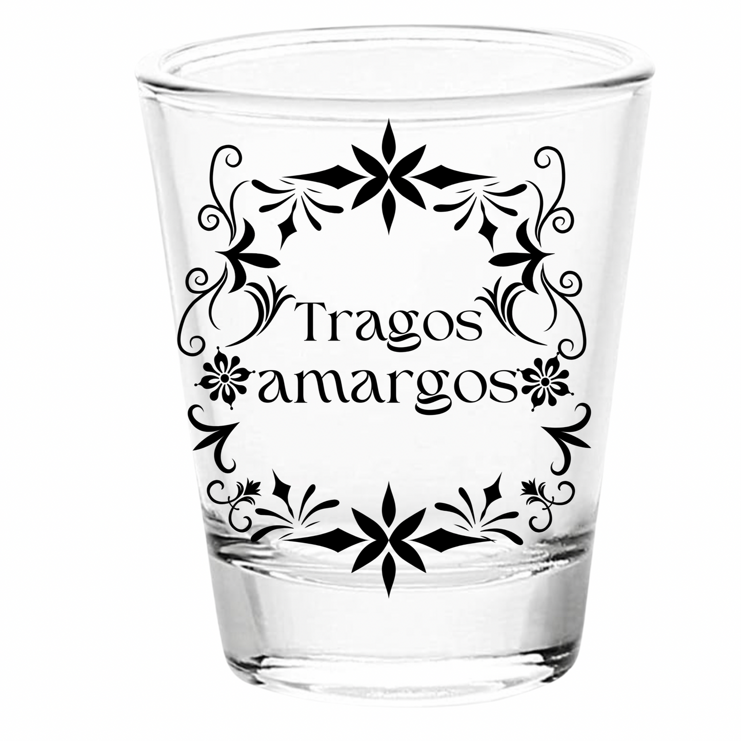 UV DTF Shot Glass Tragos