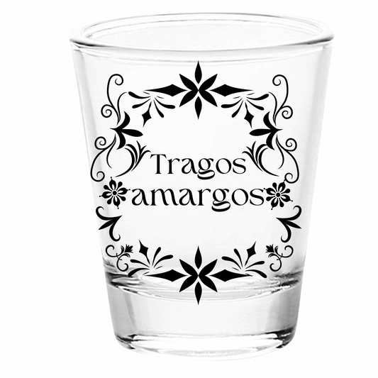 UV DTF Shot Glass Tragos