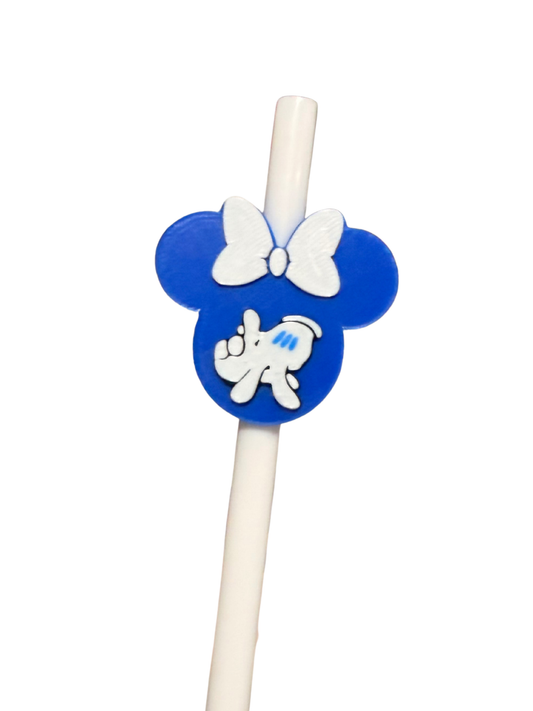 LA Blue 3D Straw Topper