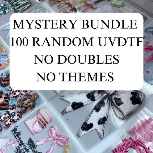 UVDTF 100 pcs Mystery BUNDLE