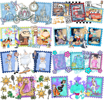 UVDTF Stamp Bundle