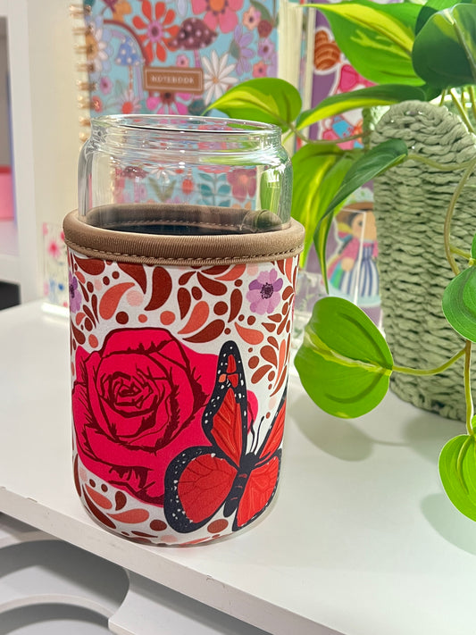 Butterfly Talavera Cup Sleeve