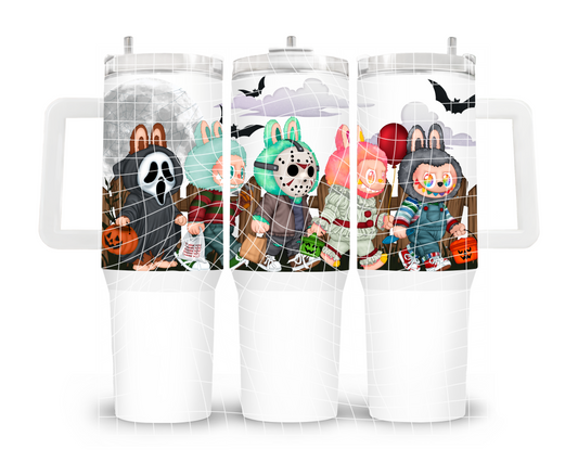 UVDTF 40oz Kawaii Horror Crew